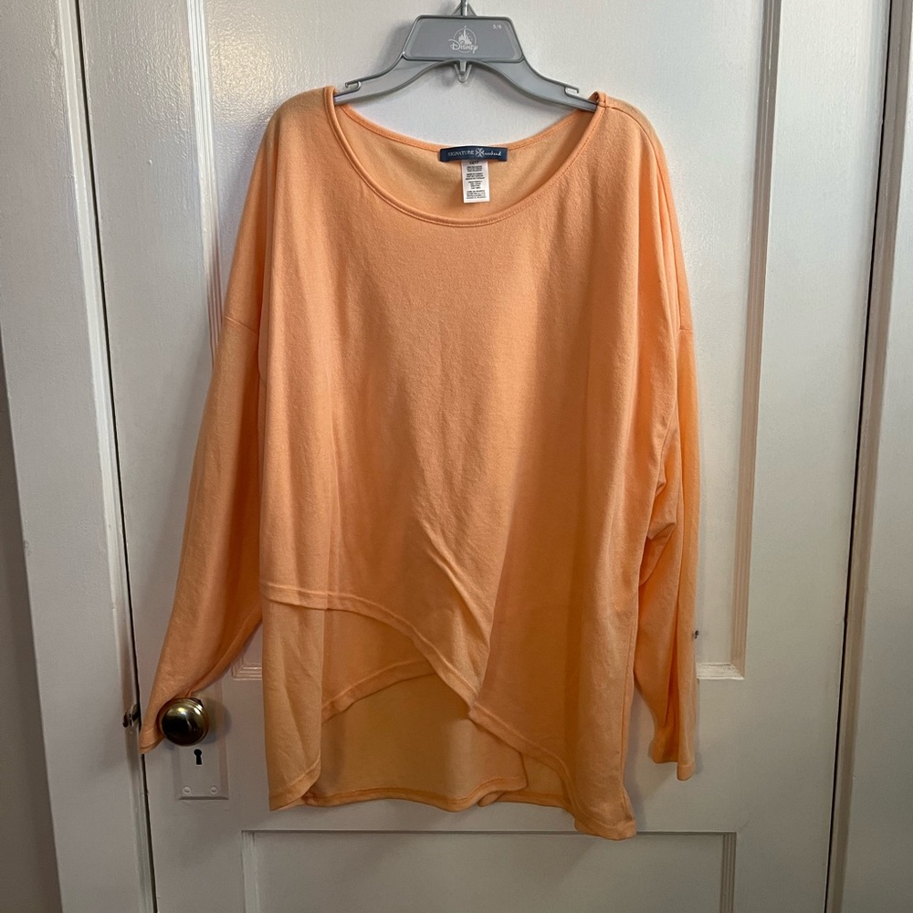 Orange long sleeves